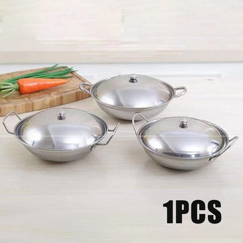 Utensilios De Cocina De Olla De Acero Inoxidable Con Tapa