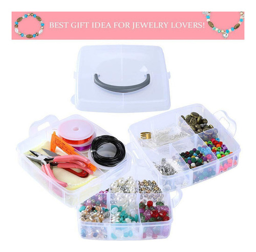1268pcdiy Pulseira Brincos Colar Acessórios