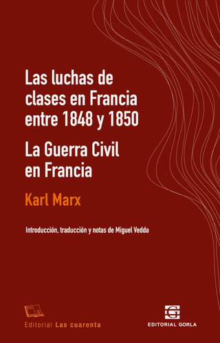 Las Luchas De Clases En Francia Entre 1848 Y 1850 Karl Marx