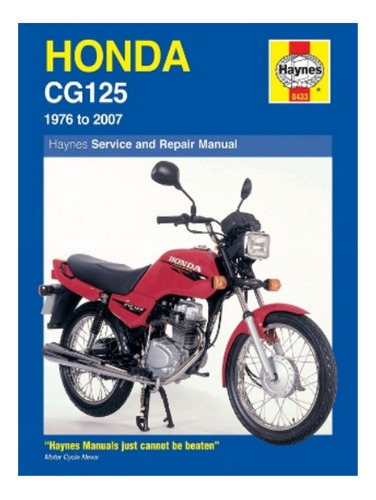 Honda Cg125 (76 - 07) - Jeremy Churchill. Eb17