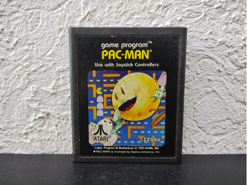Pac-man Cx2646 Para Atari 2600 Año 1981 Original