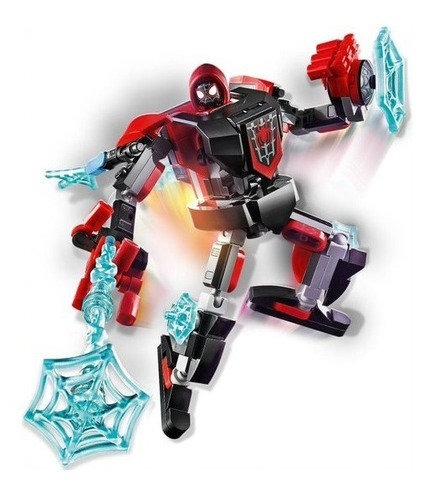 Imagen 2 de 3 de Lego Avengers Armadura Robótica Miles Morales 76171 Nuevo