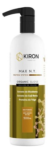 Progressiva Organic Gloss Protein System Max N.y Kiron 500ml