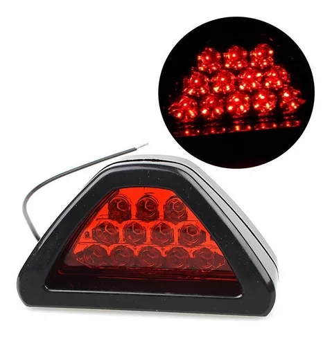 Tercera Luz De Stop 12 Leds F1 Fija O Strobo Universal