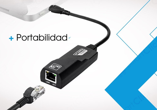Imagen 4 de 10 de Adaptador Usb 3.0 Ethernet Red Lan Rj45 1000mbps Mac Windows