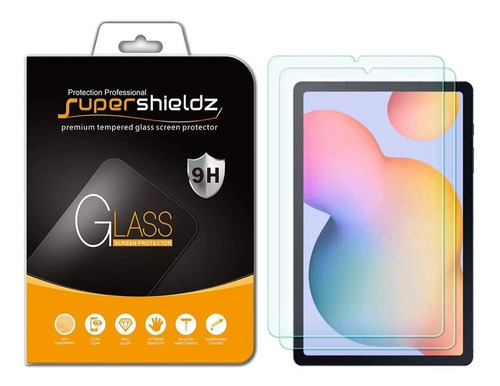 2 Film Vidrio Protector Para Samsung Galaxy Tab S6 Lite