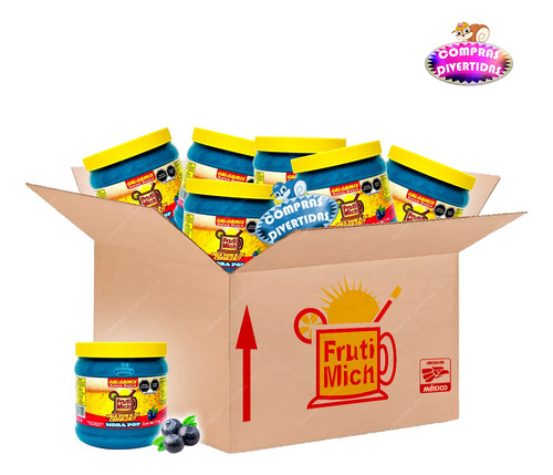 Salsa Mix Fruti Mich Escarchar Micheladas Caja 12pz 1.1 Kg