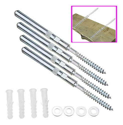 Estantes Flotantes 4 Unidades 5 Soporte Invisible Pared Meta
