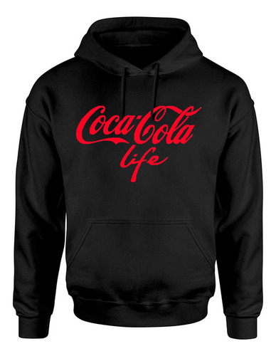 Buzo Canguro Con Capucha - Coca Cola