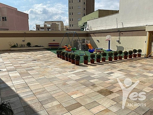 Imagem 6 de 19 de Ref.: 2047 - Apartamento Com Condomínio,02 Dormitórios Sendo 01 Suíte E 02 Vagas Na Vila Assunção, Santo André - Sp - 2047