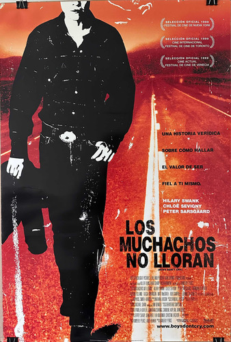 Poster De Cine Los Muchachos No Lloran (1999)