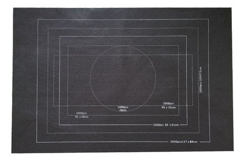 Alfombrilla De Almacenamiento En Rollo J Puzzle De Hasta 300