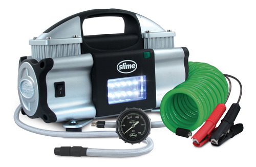 Imagen 1 de 1 de Compresor de aire mini a batería portátil Slime Pro-Series 40048