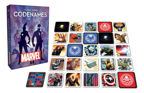 Codenames Marvel Jogo de Tabuleiro