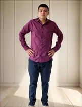 Comprar Camisa Slim Fit Primera Marca Algodón Exelente Confeccion