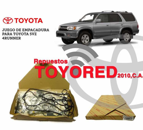 Juego De Empacadura Toyota 4runner 5vz 01/02