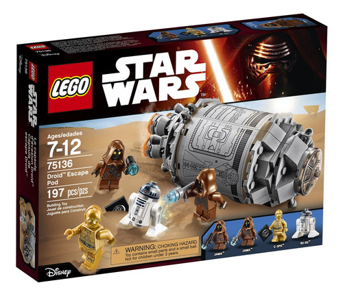 Set Juguete De Construc Lego Star Wars Droid Escape 75136