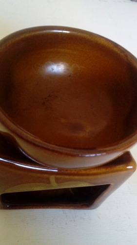Hornillo P/esencia Aromatica Ceramica Esmaltada Y Aceite
