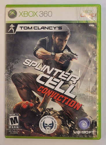 Jogo Splinter Cell - Conviction - Xbox 360: Fisico/usado