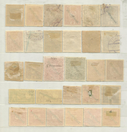 S1313 Áustria 1918 Unificação Com Alemanha 119 Selos