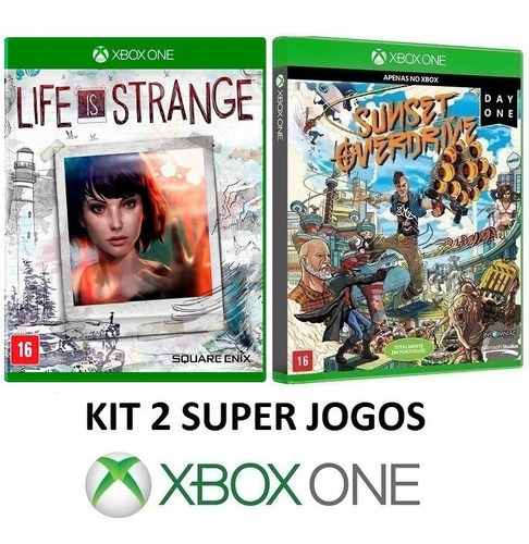 Life Is Strange + Sunset Overdrive - Midia Fisica - Xbox One