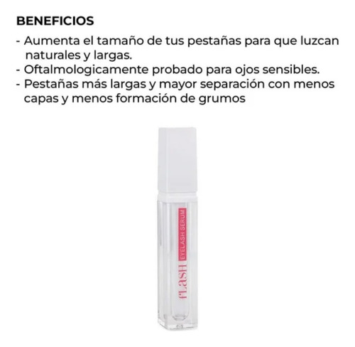 Suero Para Pestañas Flash 2ml