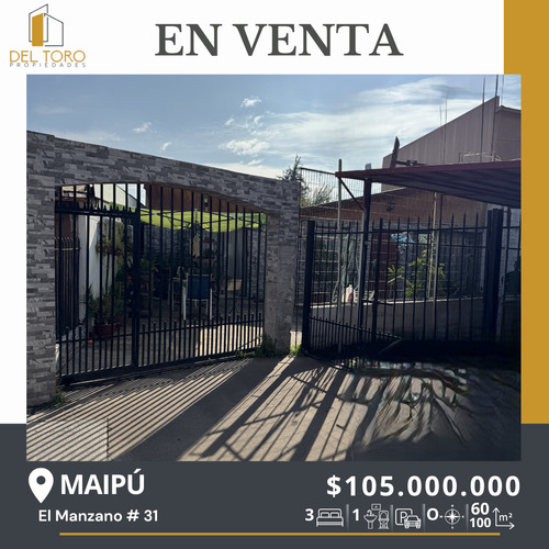 Se Vende Casa En Maipú