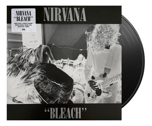 Nirvana Bleach Vinilo Lp Pearl Jam Alice In Chains Atenea