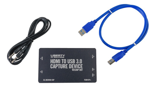 Dispositivo De Captura Hdmi A Usb Serie Teamup Salida Blucle