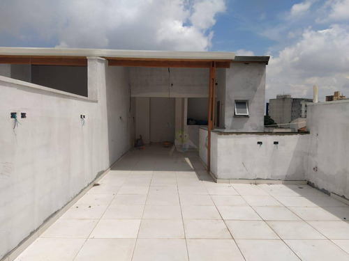 Imagem 2 de 14 de Cobertura Com 2 Dormitórios À Venda, 114 M² Por R$ 480.000,00 - Vila São Pedro - Santo André/sp - Co0348