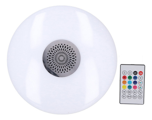 Lámpara De Música Que Cambia De Color Rgb 24 W E27 Contro