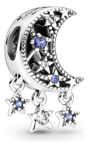 Pulsera Con Dijes De Estrella Y Luna Creciente De Pandora Pu