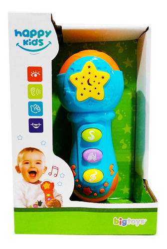 Sonajero Microfono Infantil Luz Sonidos - Sheshu Toys 