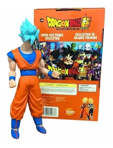 Boneco Goku ssj Blue Super Sayajin Azul Dragon Ball Action Figure  colecionador Edição Especial