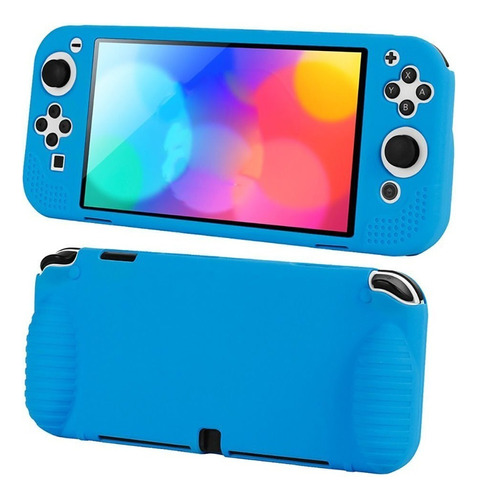 Estuche  Forro De Silicone Nintendo Switch  Oled