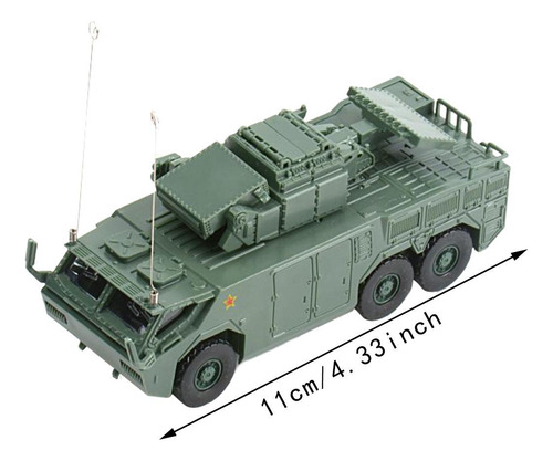 1:72 Kits De Modelos De Vehículos Camión De Verde