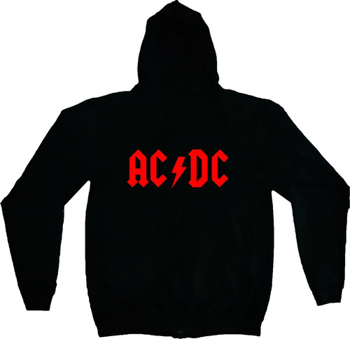 Chaqueta Ac Dc Rock Metal Estampada Tv Urbanoz