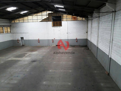 Galpão Para Alugar, 1000 M² Por R$ 29.800/mês - Tamboré - Barueri/sp - Ga0675