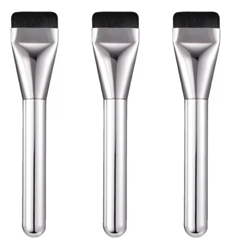 Brocha Plana Para Base Líquida, Corrector De Rubor Plano