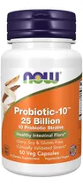 Comprar Probiótico-10 25 Mil Millones Now 50 Capsulas Vegetales