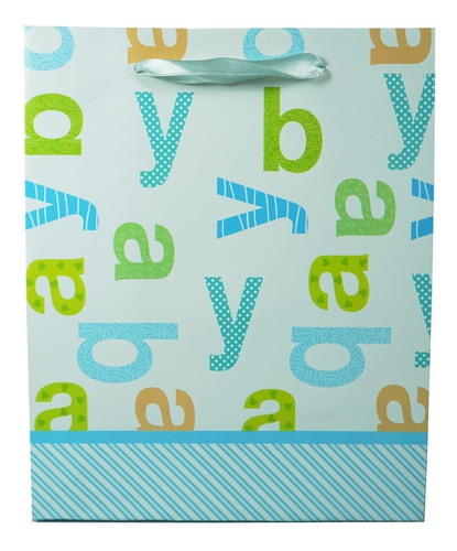 Imagem 4 de 5 de Sacola De Papel Para Loja Infantil E Chá De Fralda Baby M