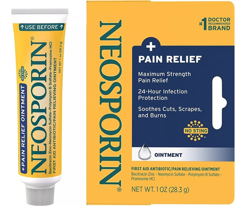 Neosporin Pain Relief Ointment Alivio Rapido Dolor Original