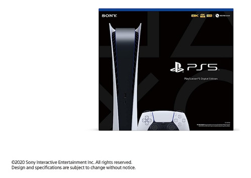 Consola Sony Playstation 5 Digital Edition Ps5