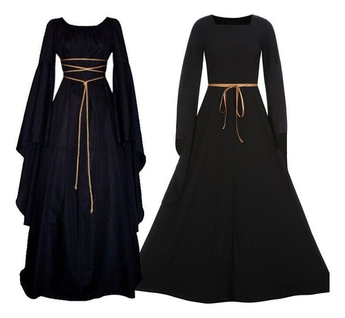 Disfraz Medieval De Bruja Para Mujer, Set De Cosplay De Vamp
