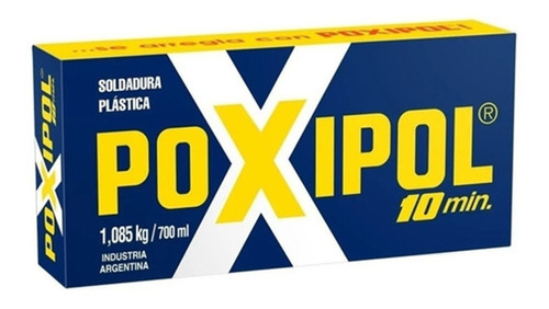 Poxipol Gris 10 Minutos   700 Ml.