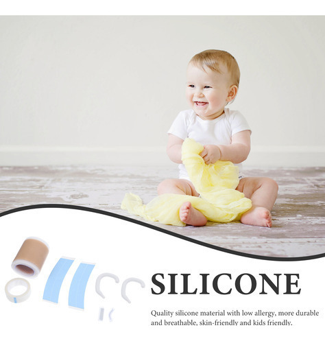 . Parche De Silicona, Corrector De Orejas Para Bebés, Gel