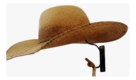 Conjunto 12 Porta Chapeu De Parede Com Cabide Em Aço Maciço