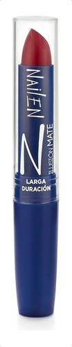 Labial Mate Nailen Ilusión - g  Color Vino tinto