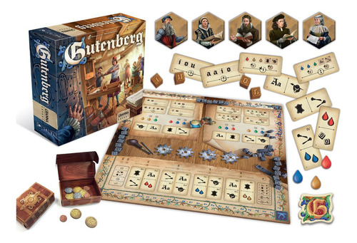 Gutenberg - Juego De Mesa En Español