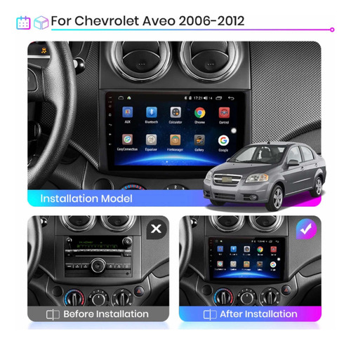 Radio Android Carplay 2+32 Chevrolet Aveo